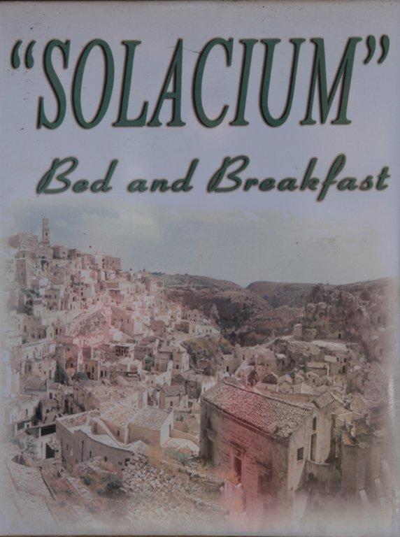 B&B Solacium Matera Kültér fotó